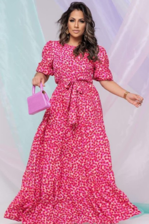 Vestido Longo Floral
