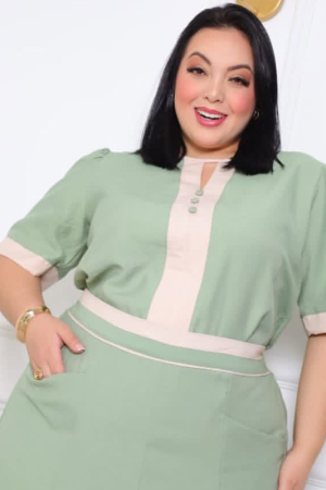 Conjunto Plus Size