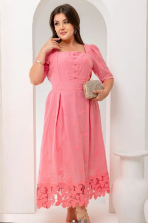 Vestido Mid Bordado – Marca Bordado