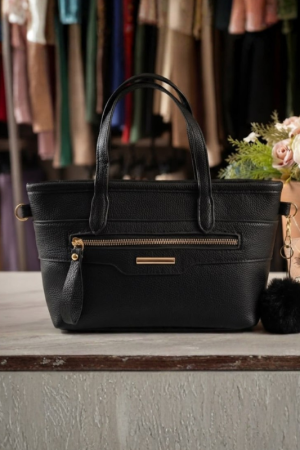 Bolsa Média com Zíper e Duas Alças